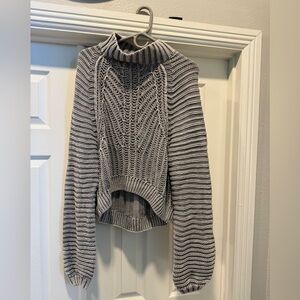 Free People cozy cable knit sweater